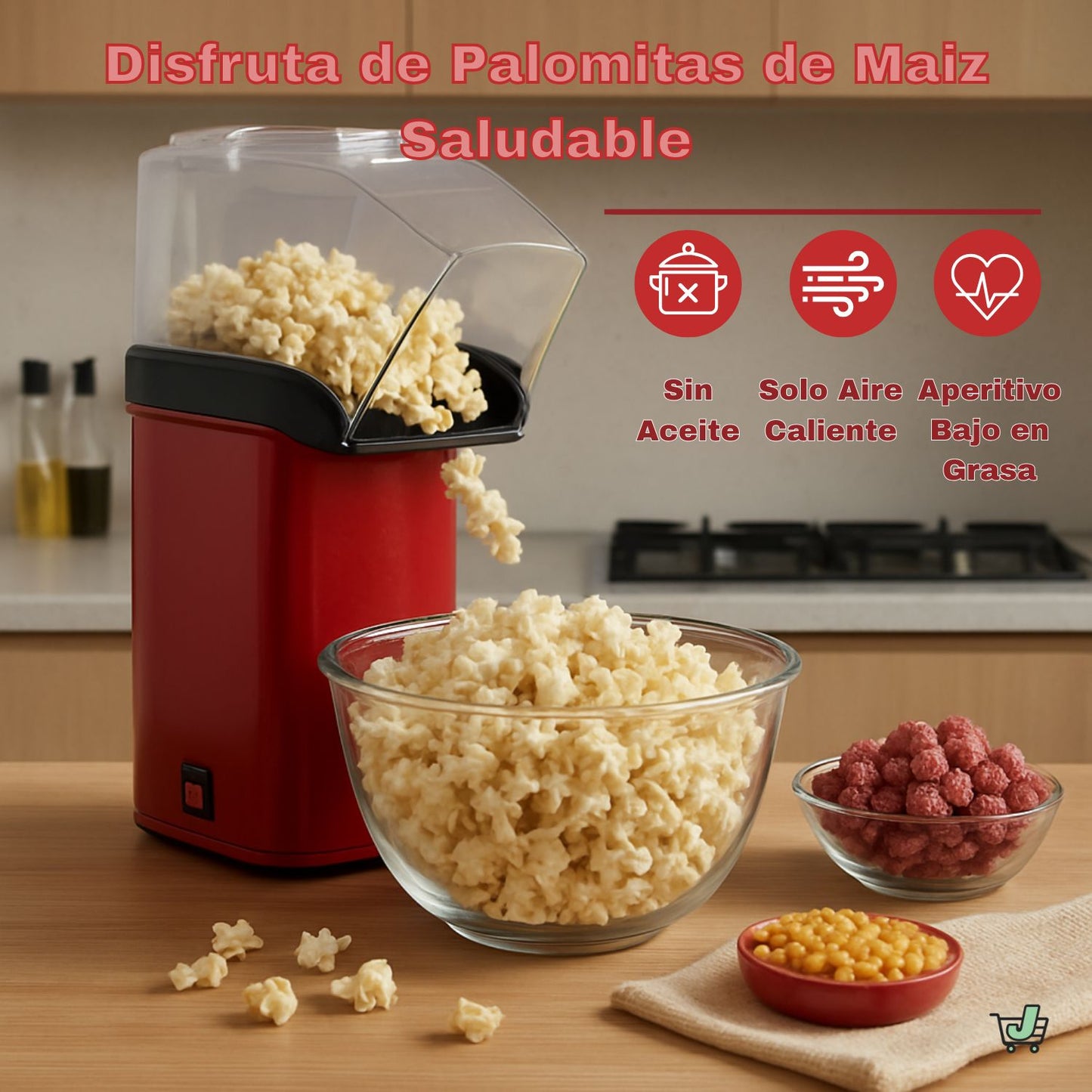 Popcorn Air™ - Maquina de Palomitas + Envio Gratis
