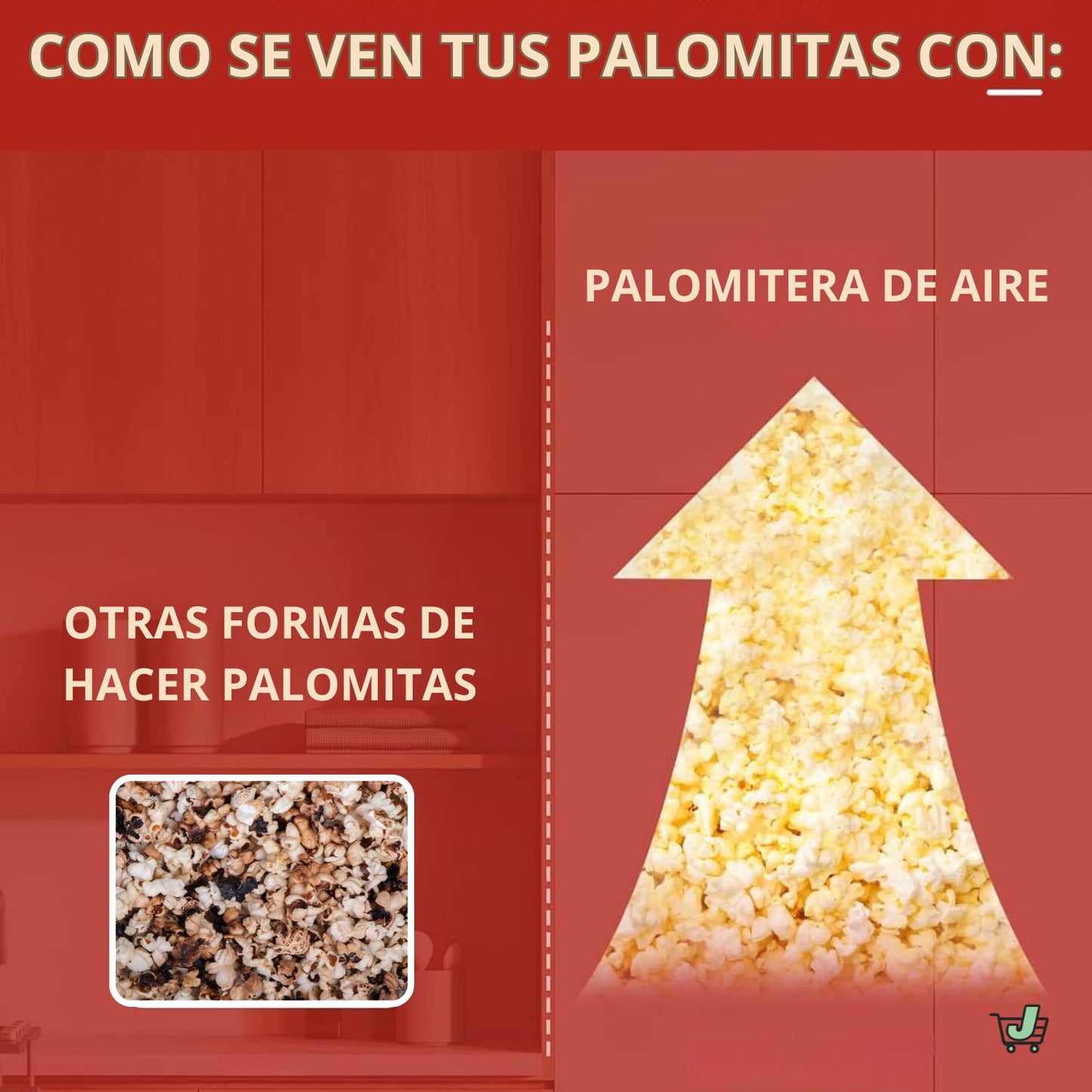 Popcorn Air™ - Maquina de Palomitas + Envio Gratis